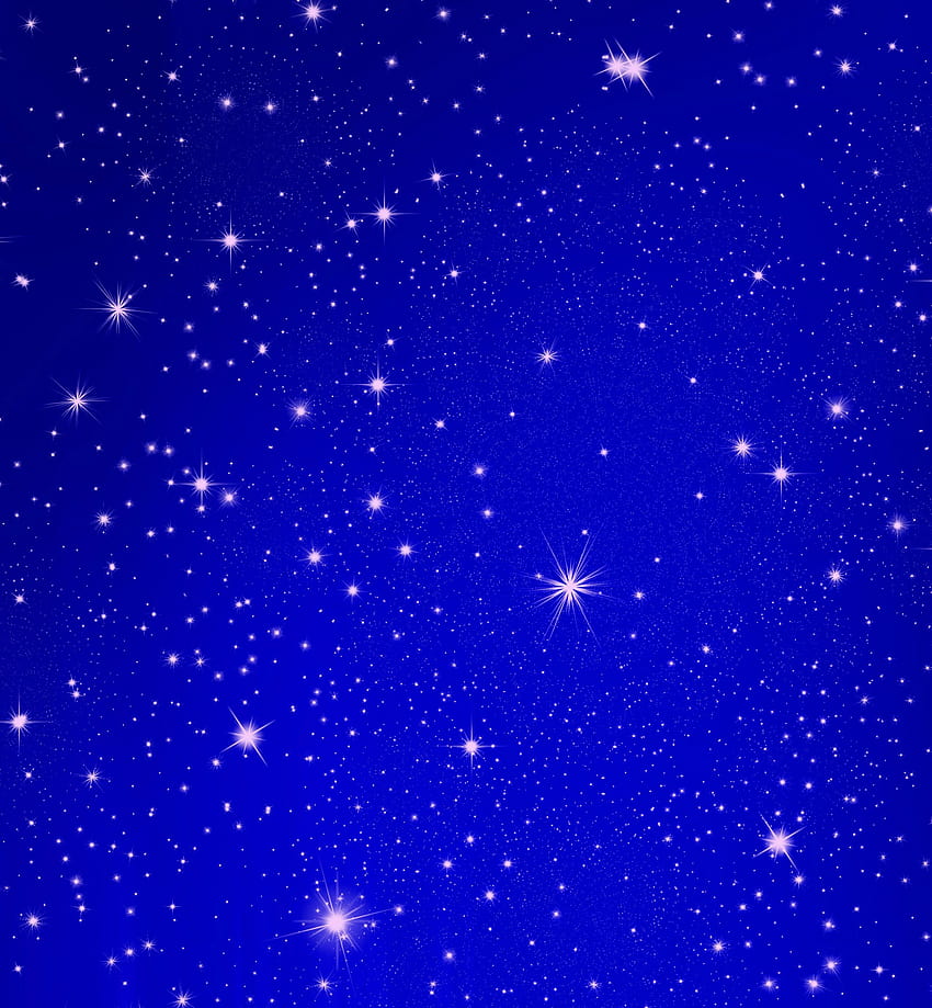 35 Stars at Xmas Backgrounds , Cards or Christmas, blue stars HD phone wallpaper