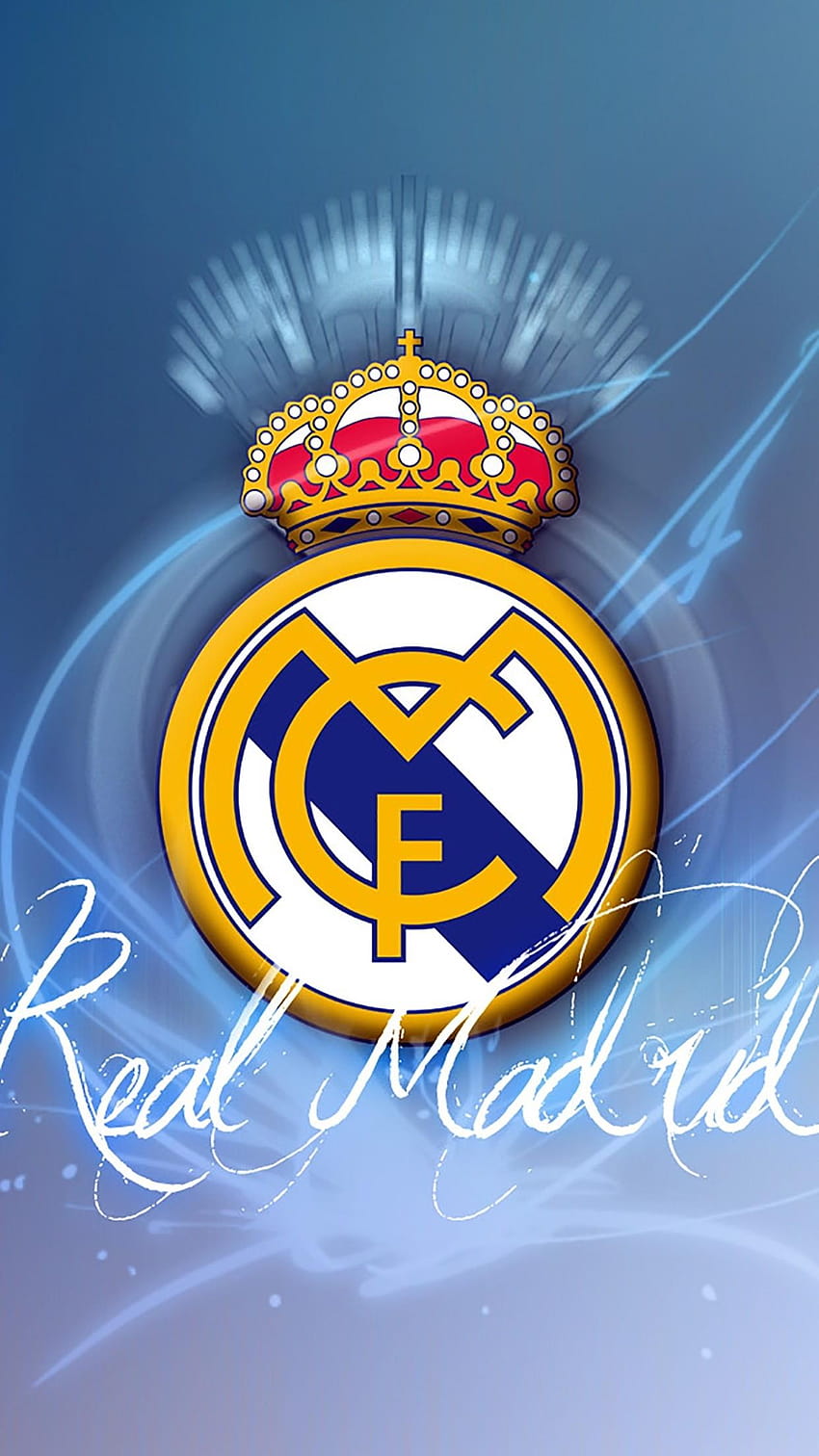 logo Real Madryt iPhone Tapeta na telefon HD