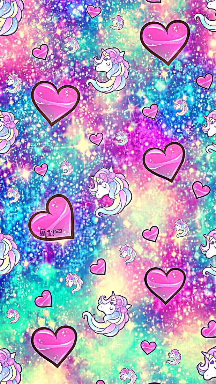 Galaxy Kawaii Aesthetic Cute, aesthetic blue glitter HD phone wallpaper