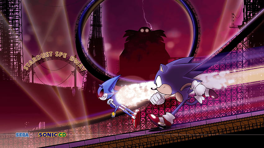 Świeżo z UE: Sonic CD PS3 Theme, świąteczne ps3 Tapeta HD