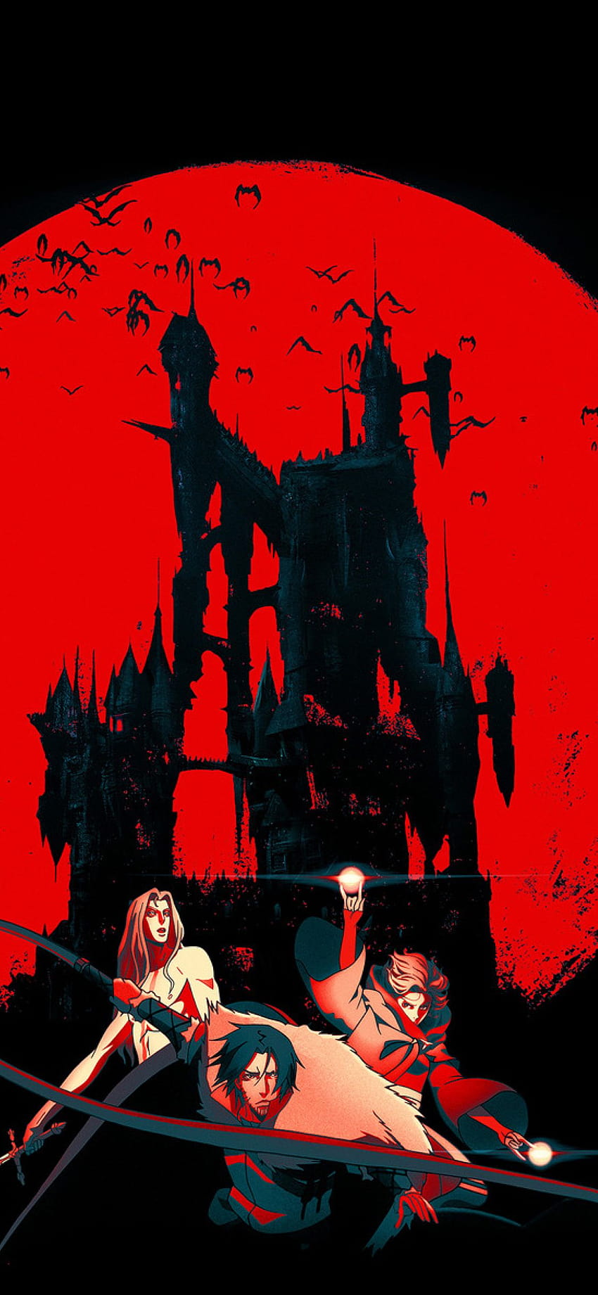 1125x2436 Castlevania Netflix Show Poster Iphone XS,Iphone 10, castlevania mobile HD phone wallpaper