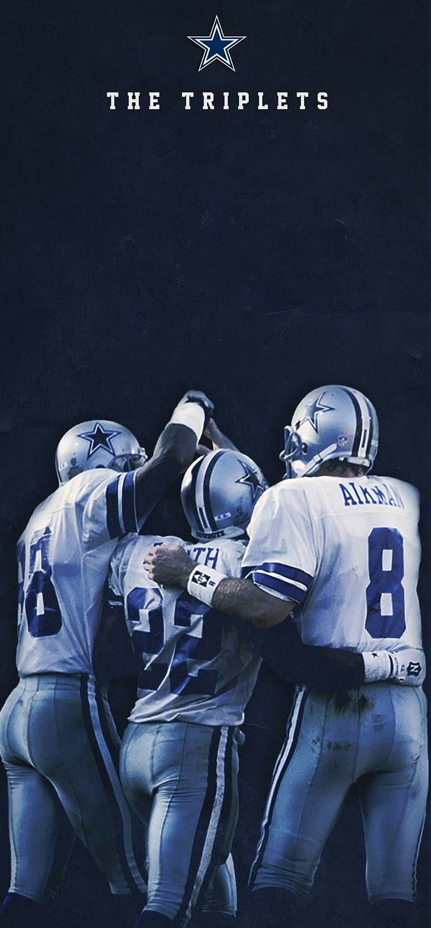 ✭ Dallas Cowboys ✭ TDCfans Emmitt Smith Michael Irvin Troy Aikman wallpaper ponsel HD