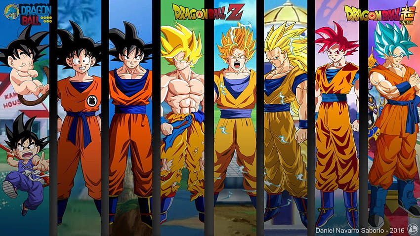 Goku Evoluciones DB Super by DanielNS116.deviantart on @DeviantArt ...