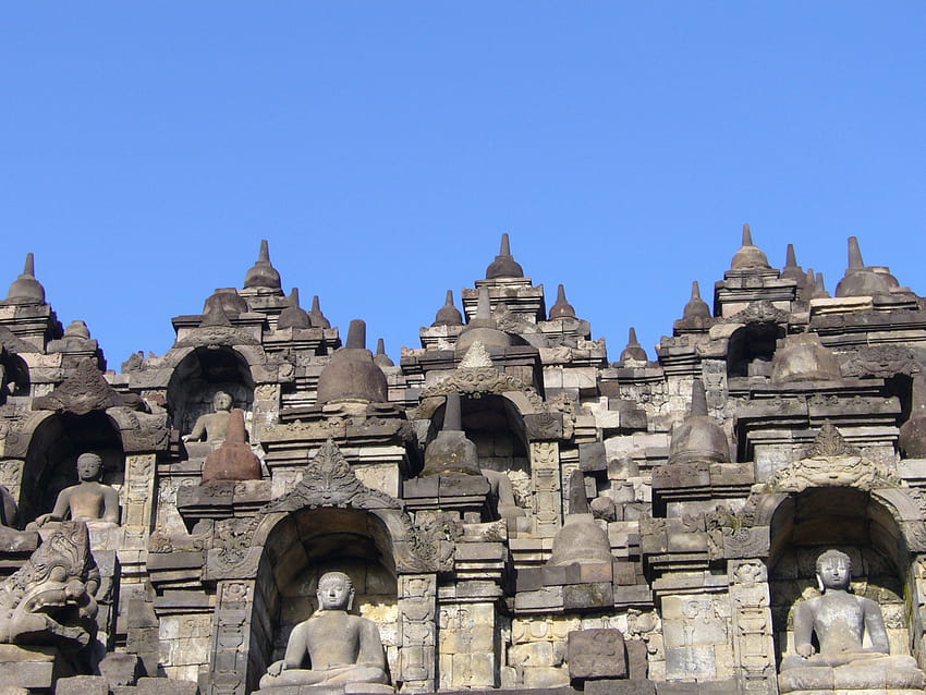 Borobudur Temple Compounds, shailendra dynasty HD wallpaper