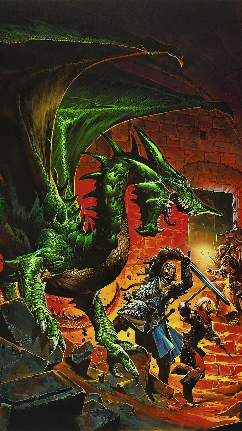 Dungeons & Dragons Mobile 9247, phone dungeons and dragons HD phone wallpaper