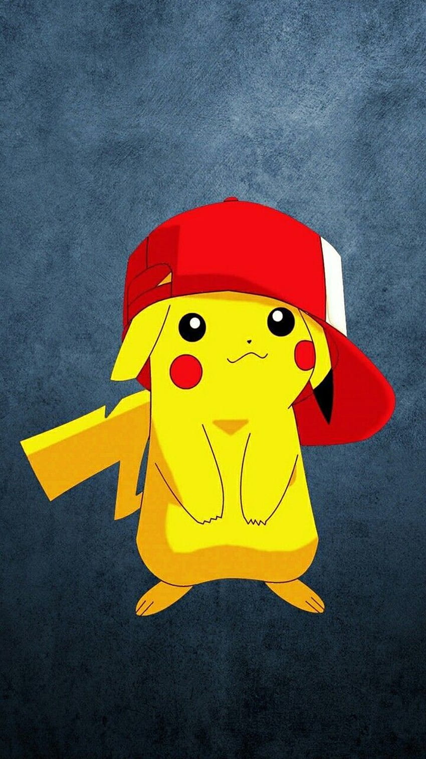 Pikachu Hat, anime memakai topi wallpaper ponsel HD