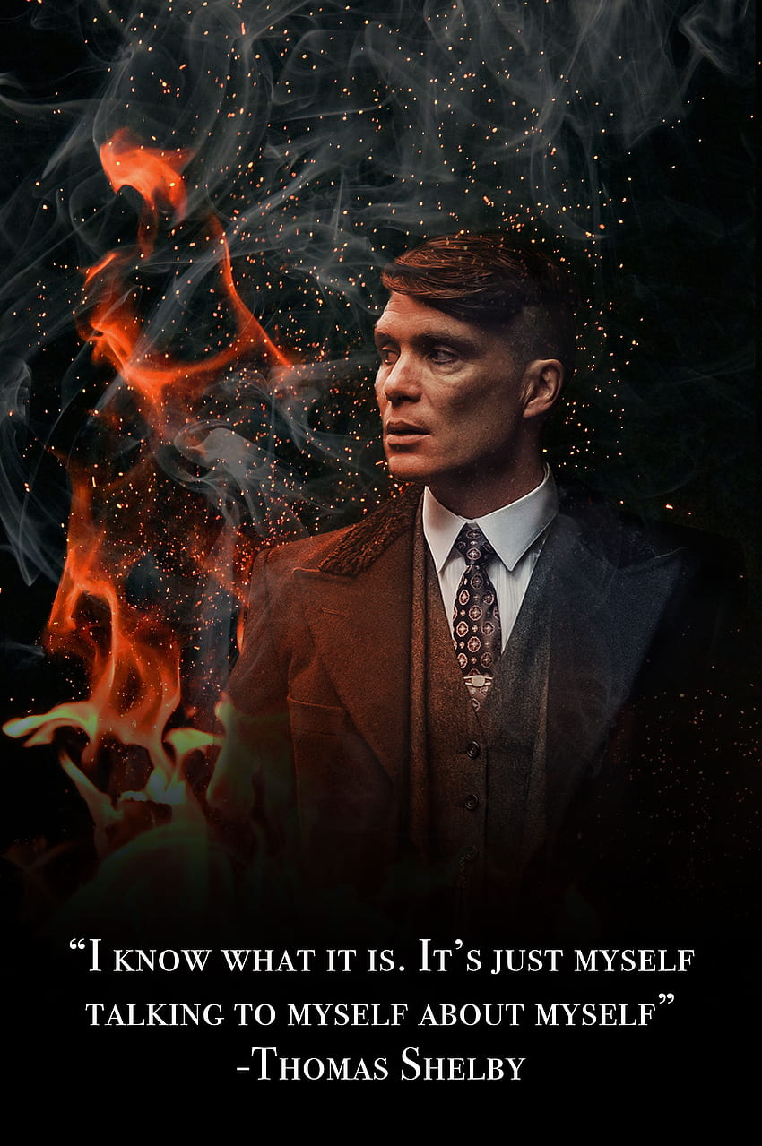Peaky Blinders 팬 아트, tommy shelby quotes HD 전화 배경 화면
