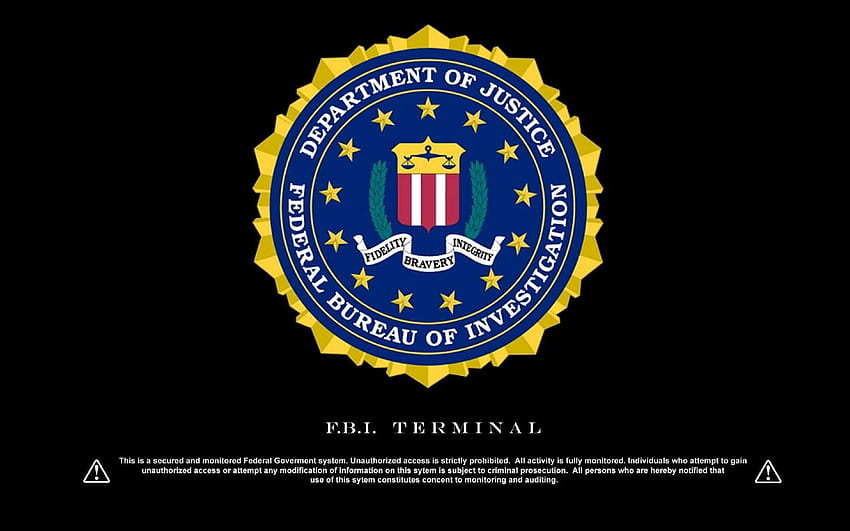 Computer: FBI logo, nr. 58616 by ii=Saadhu=ii, nsa logo HD wallpaper