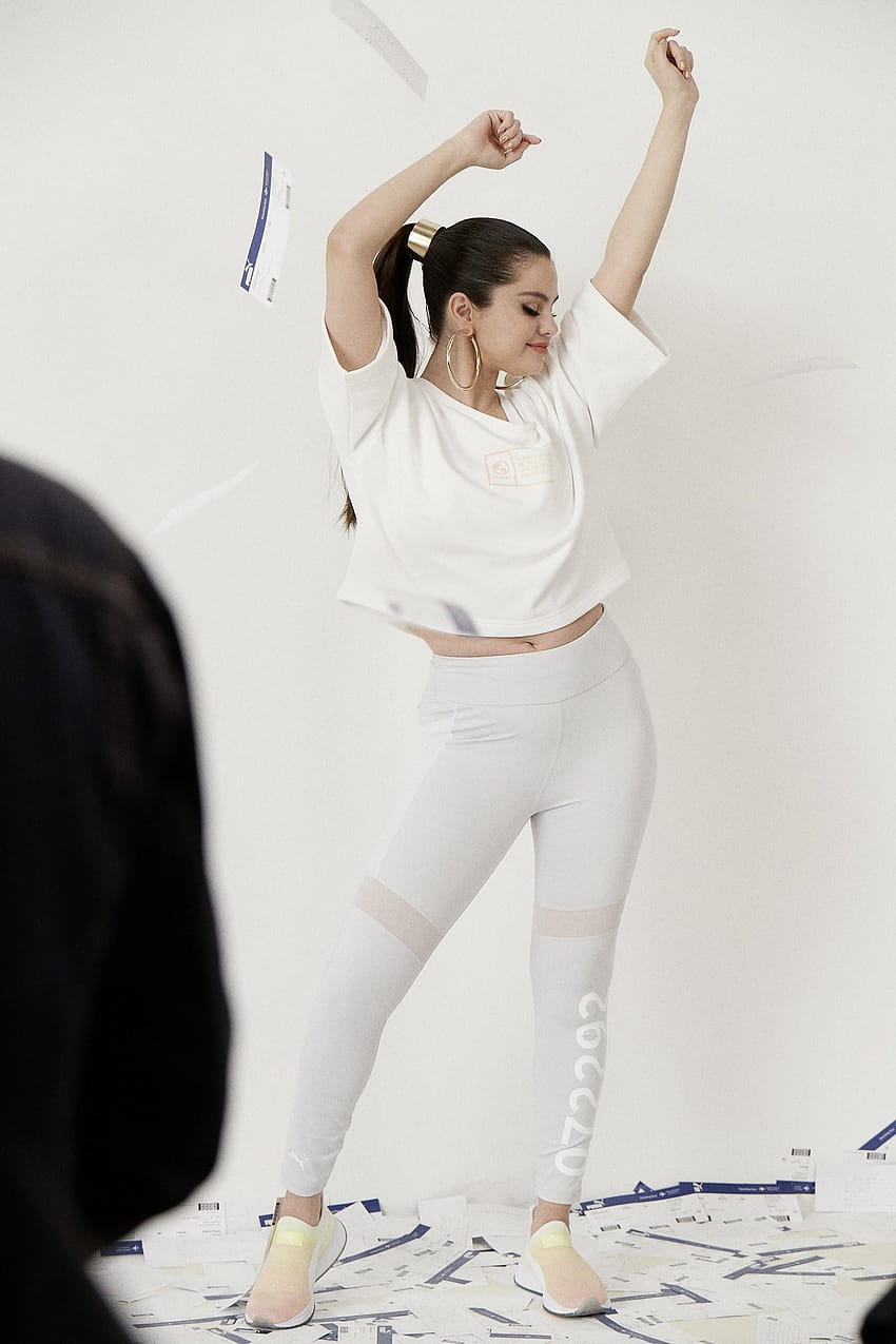 Selena Gomez'in Yeni Puma'sı Gizli Mesajlarla Dolu, selena gomez 2019 puma hoot HD telefon duvar kağıdı