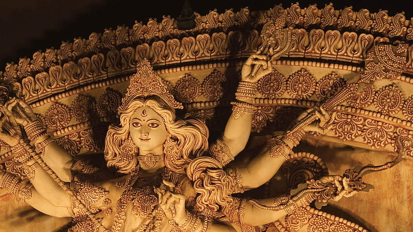 india statue idol goddess durga calcutta kolkata HD wallpaper