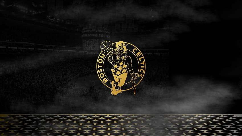 Black & Gold NBA Backgrounds For in 2020, boston celtics computer HD wallpaper