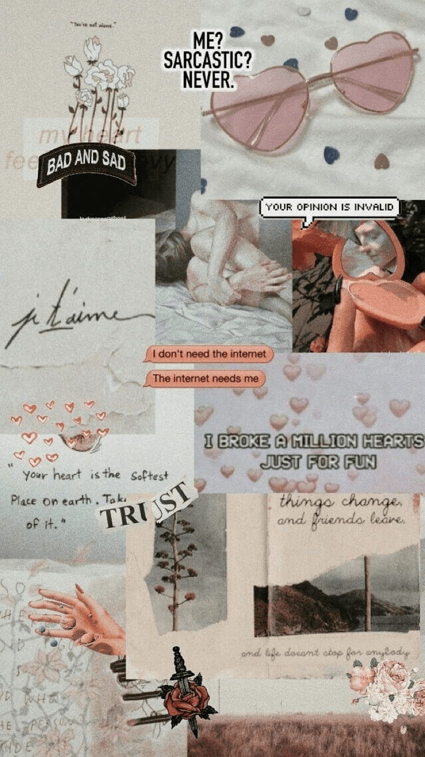 Collage tumblr in 2019, friends iphone collage HD phone wallpaper | Pxfuel