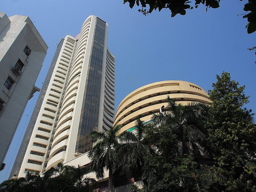 Phiroze Jeejeebhoy Towers, Bombay-Börse HD-Hintergrundbild
