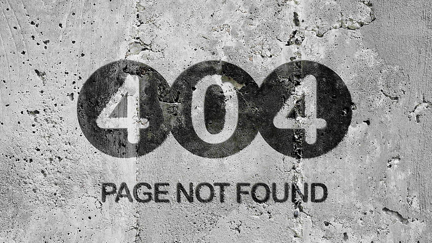 404 Not Found Graffiti U, 404 page introuvable Fond d'écran HD