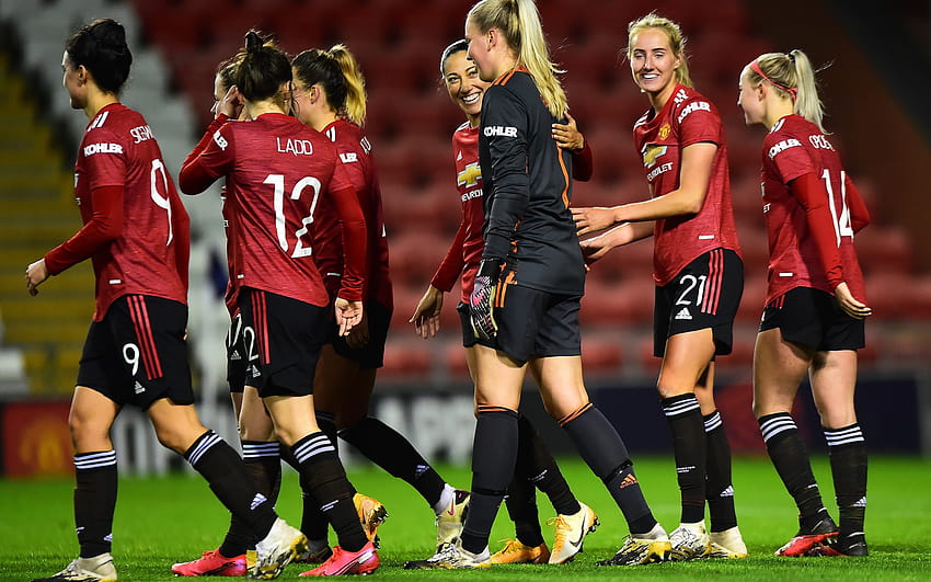Manchester United holt sich nach Elfmeterschießen wichtigen Bonuspunkt, Frauenmannschaft von Manchester United HD-Hintergrundbild