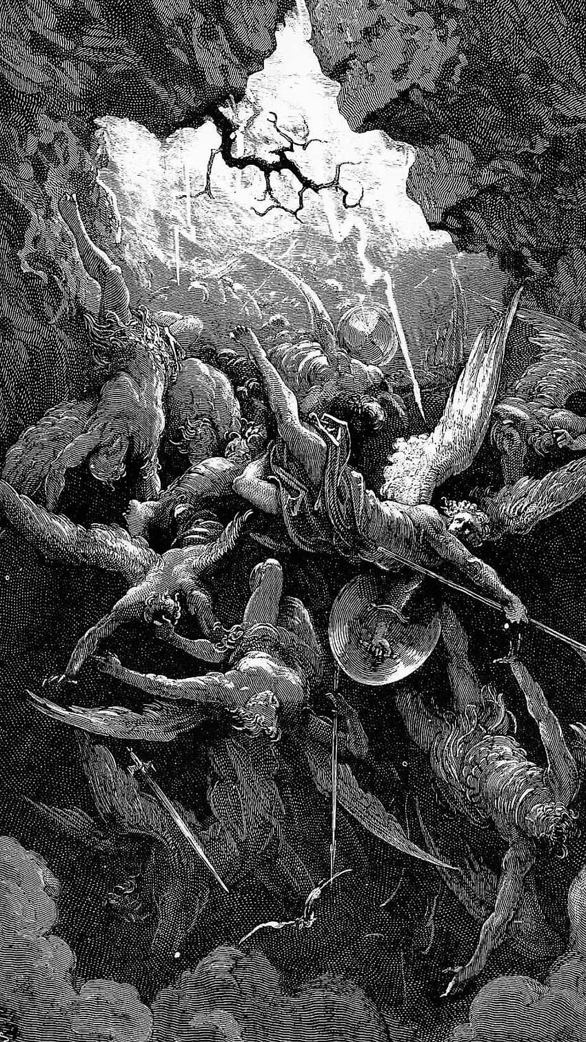 Klassische Akademiker, Gustave Dore HD-Handy-Hintergrundbild