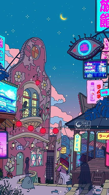 Anime vibes wallpaper  AestheticThingy  Facebook