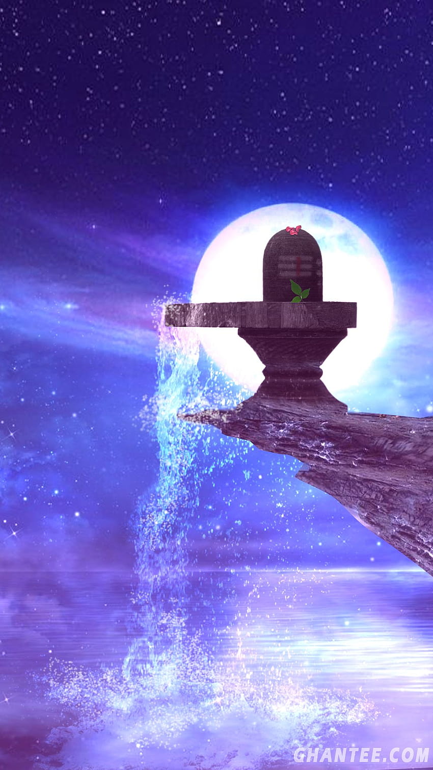 shivling at night wallpaper by Ghantee - Download on ZEDGE™ | 15ea