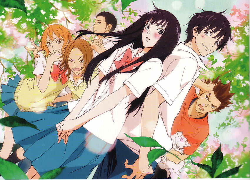 school uniforms, Kimi ni Todoke, Kuronuma Sawako, Kazehaya Shota, shota kazehaya HD wallpaper