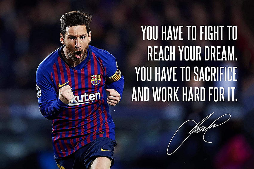 Lionel Messi Quotes In Hindi HD wallpaper