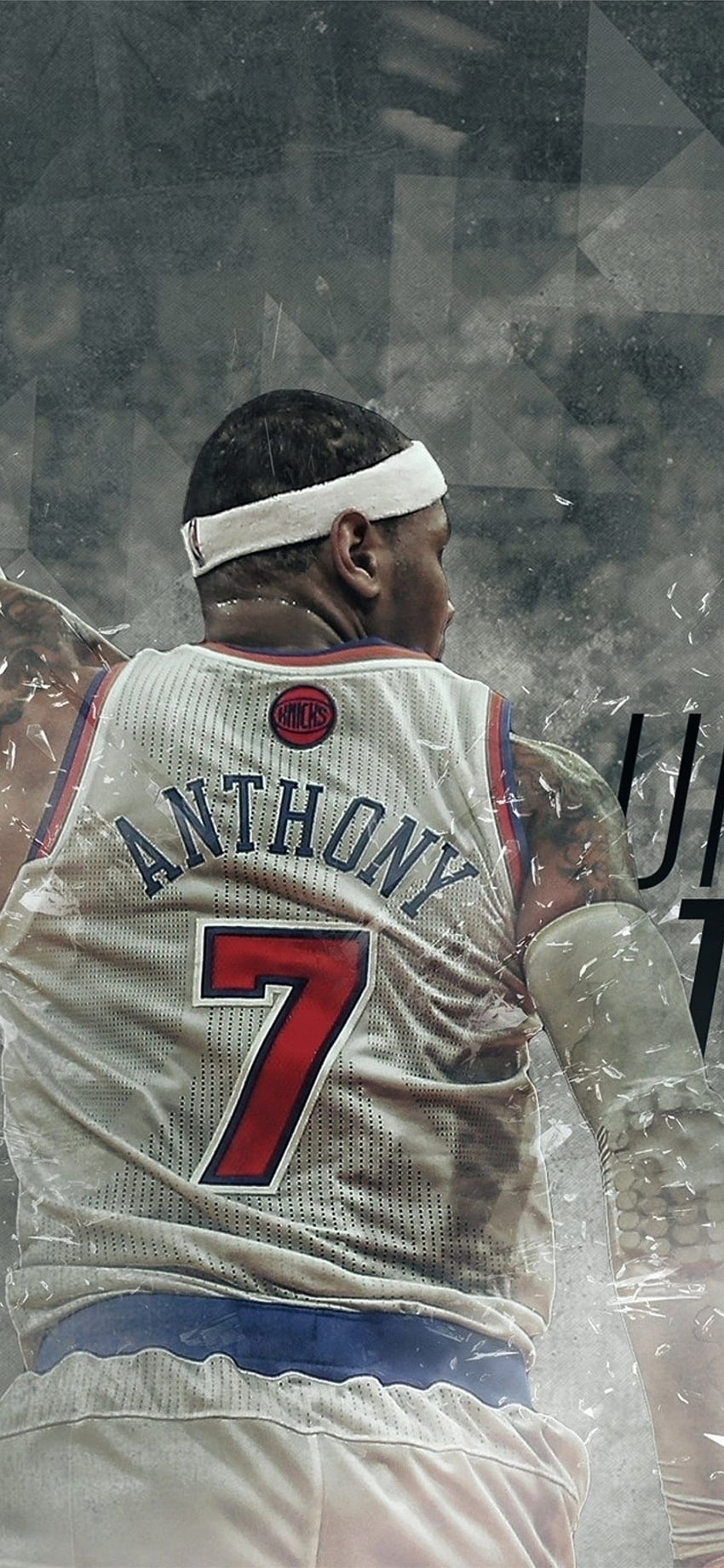 Carmelo Anthony New York Knicks Basketball iPhone 11, New York Knicks iphone HD-Handy-Hintergrundbild