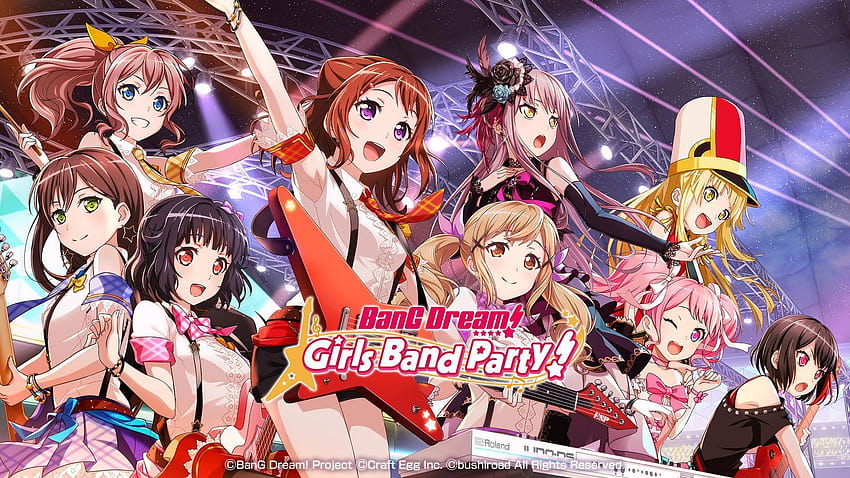 BanG Dream! Girls Band Party! Now Available in English!, dream anime HD wallpaper