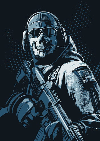 Steam Workshop::Simon Ghost Riley - Call of Duty Modern Warfare 2019