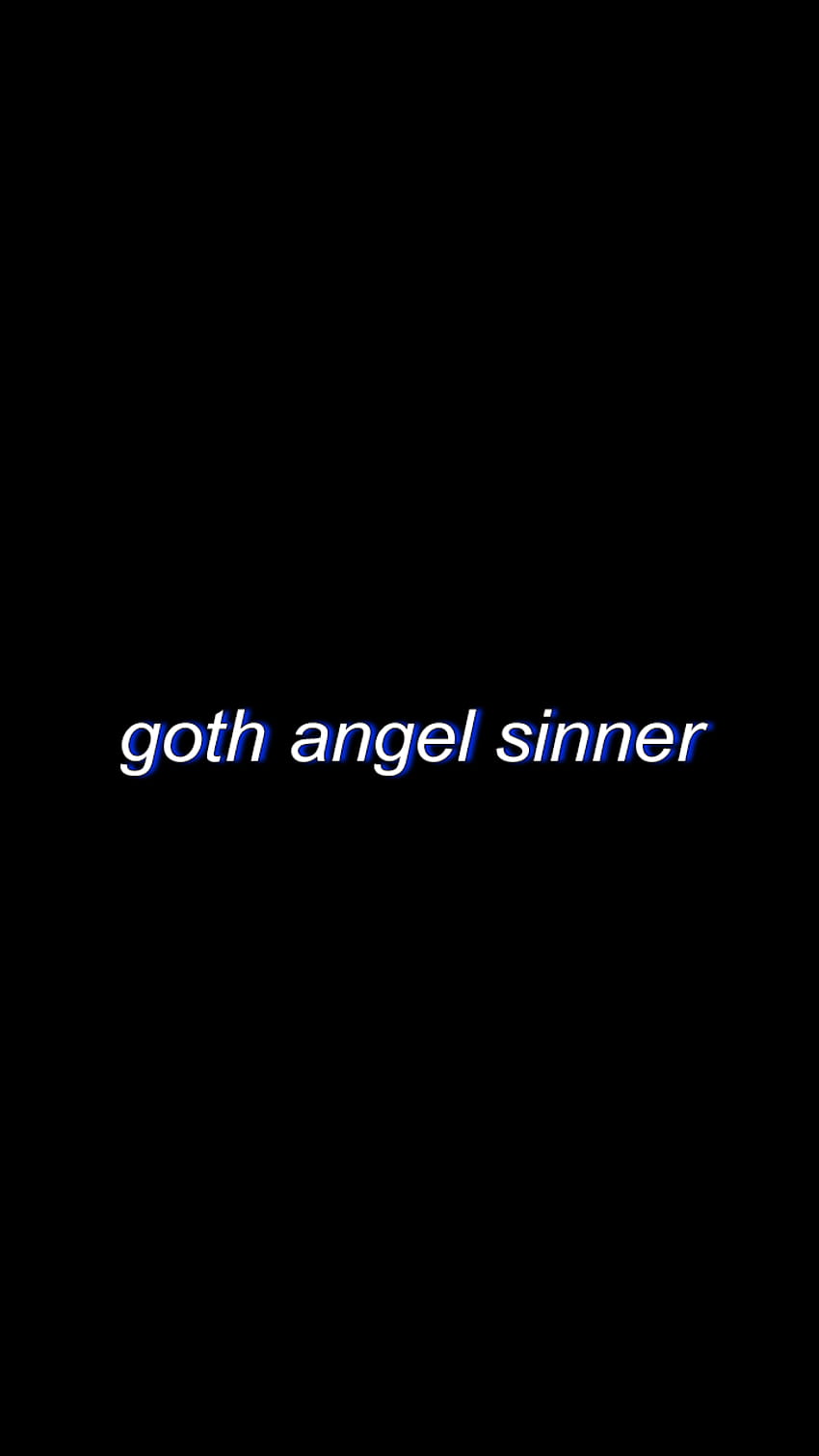 Goth angel sinner, aesthetic goth HD phone wallpaper | Pxfuel