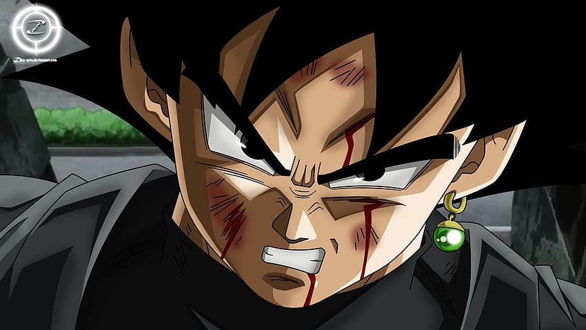 Schwarzes Goku Normal von zika HD-Hintergrundbild