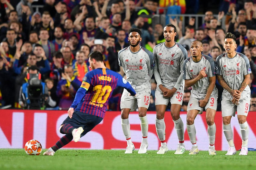 Messi, barcelona vs liverpool HD wallpaper