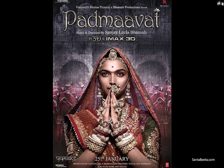 Deepika Padukone jako Rani Padmavati w `Padmaavat`, deepika padukone padmavati Tapeta HD