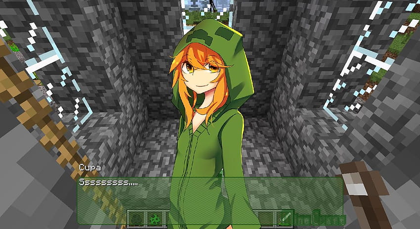 Anime Creeper  Creepers, Minecraft skins creeper, Minecraft skins