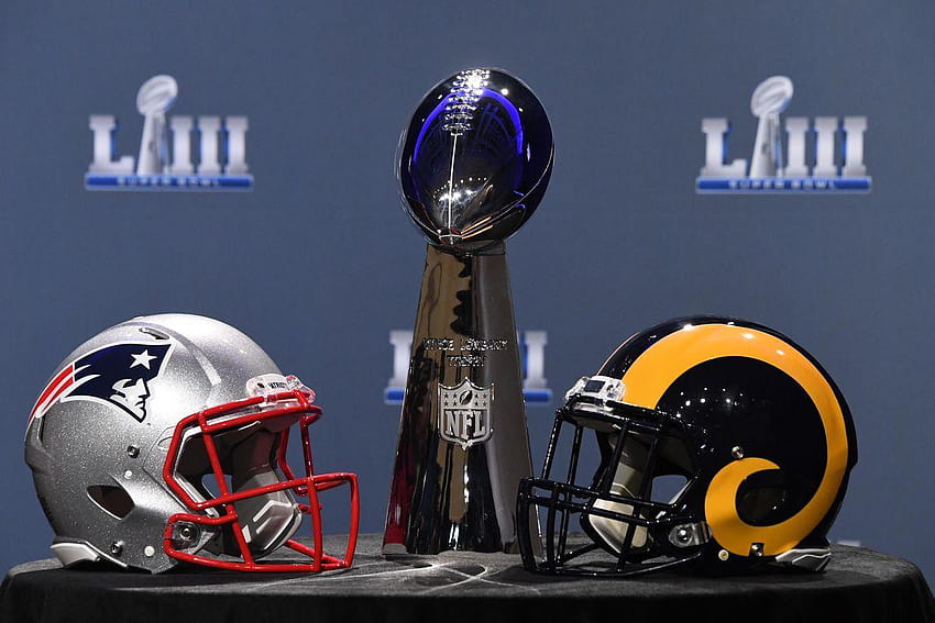 Super Bowl 2019: New England Patriots vs. Los Angeles Rams, new england patriots 2019 HD wallpaper