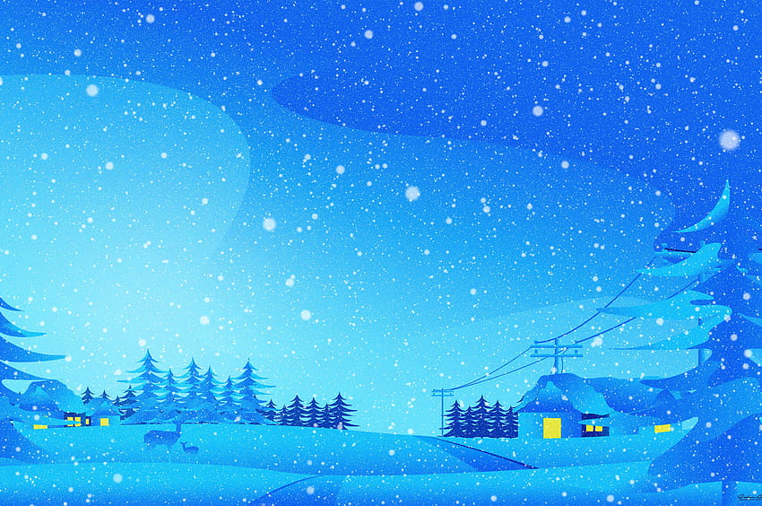 2560x1700 December Winter Digital Art Chromebook Pixel , Backgrounds, and HD wallpaper