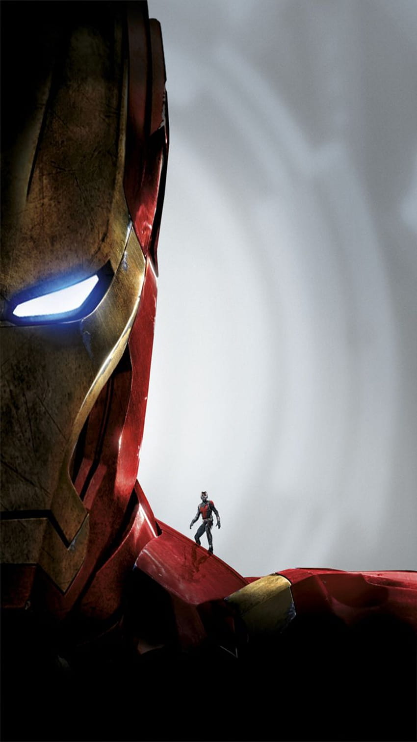 ↑↑KLIKNIJ I POBIERZ APLIKACJĘ! Art Creative Ant Man Movie Cinema Superbohater Iron Man iPhone 6 Tapeta na telefon HD