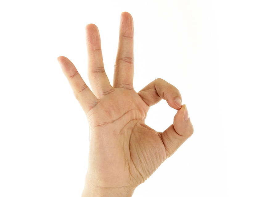 : dedos, unha, dedo, Ok, braço, gesto, polegar, linguagem de sinais, modelo de mão, design de produto 1600x1200 papel de parede HD