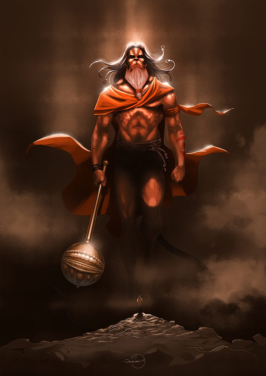 Hanuman per PC, umano Sfondo del telefono HD