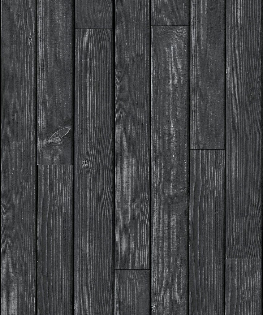 Black Wooden Boards • Timber Panelling • Milton & King, wood black HD phone wallpaper