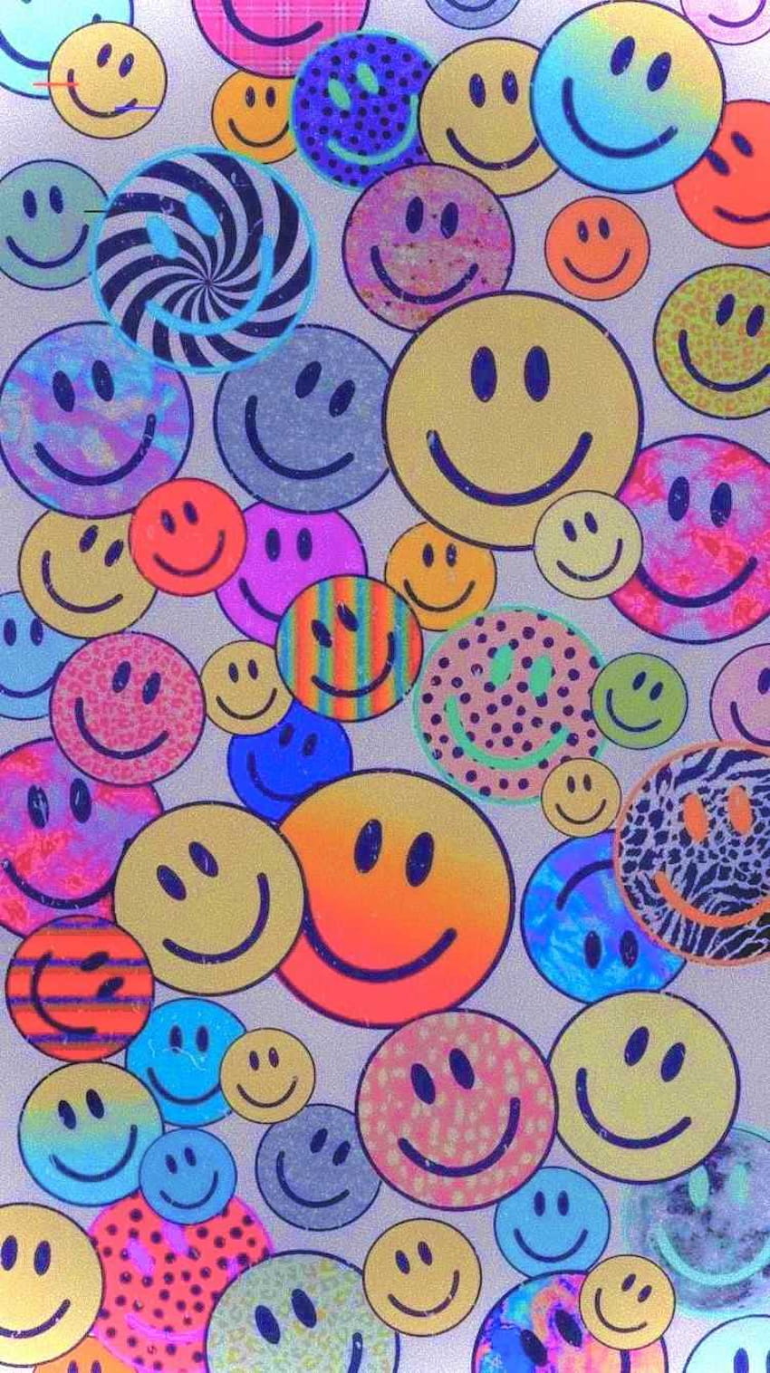 Download Brighten Someones Day With a Preppy Smiley Face  Wallpaperscom