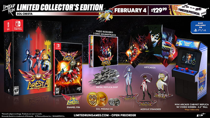 Switch Limited Run SOL CRESTA Dramatic Edition Collector's Packa – Limited Run Games HD wallpaper