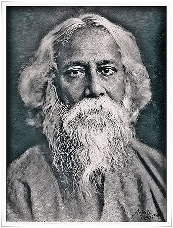 Artist | Artist's tribute to Rabindranath Tagore on canvas amidst  coronavirus lockdown - Telegraph India