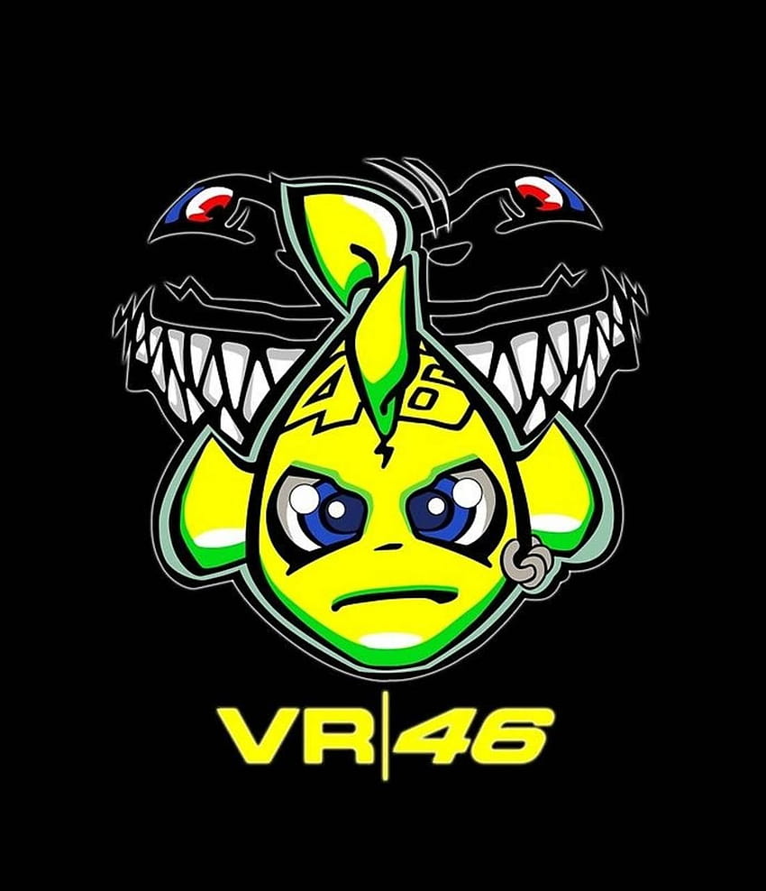 Buy Quote Marshals Men's MotoGP Valentino Rossi VR46 Black Cotton T-Shirt  (S) at Amazon.in