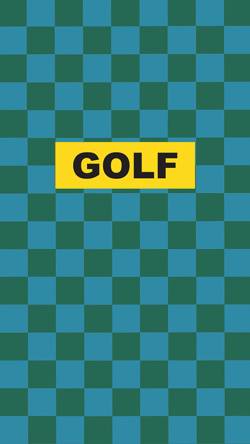 Made a phone out of the yellow golf box logo. feel, tyler the creator phone HD phone wallpaper