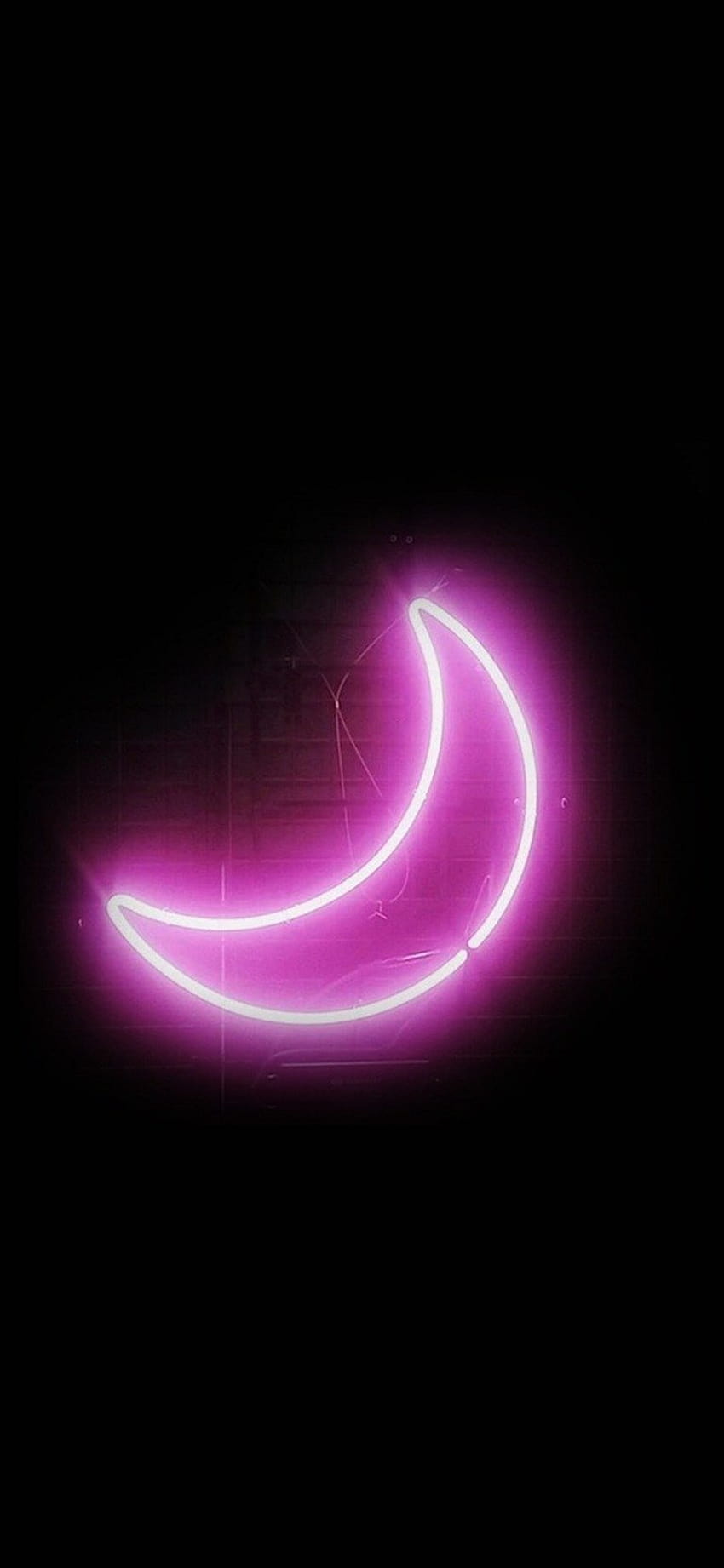 Neon Moon, neon edge HD phone wallpaper | Pxfuel