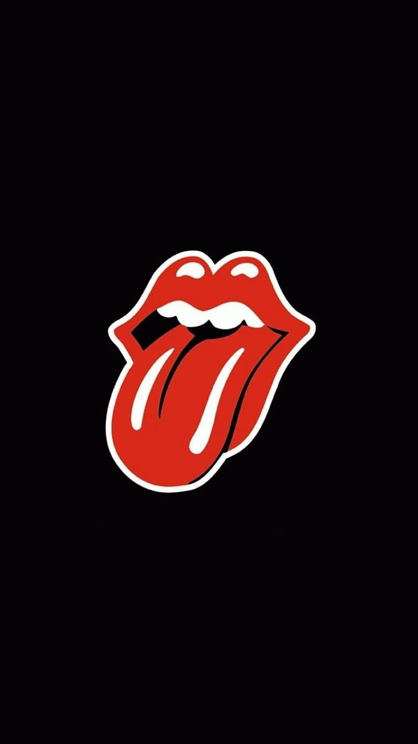 iPhone ของ The Rolling Stones โลโก้ของ Rolling Stones วอลล์เปเปอร์โทรศัพท์ HD