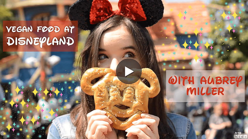 Actor Aubrey Miller Shows Us All the Vegan Food at Disneyland! HD wallpaper