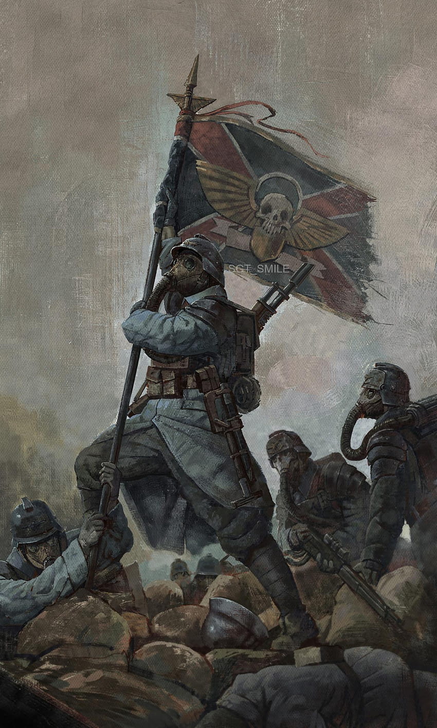 Stay strong together. by Sgt, death korps of krieg HD phone wallpaper
