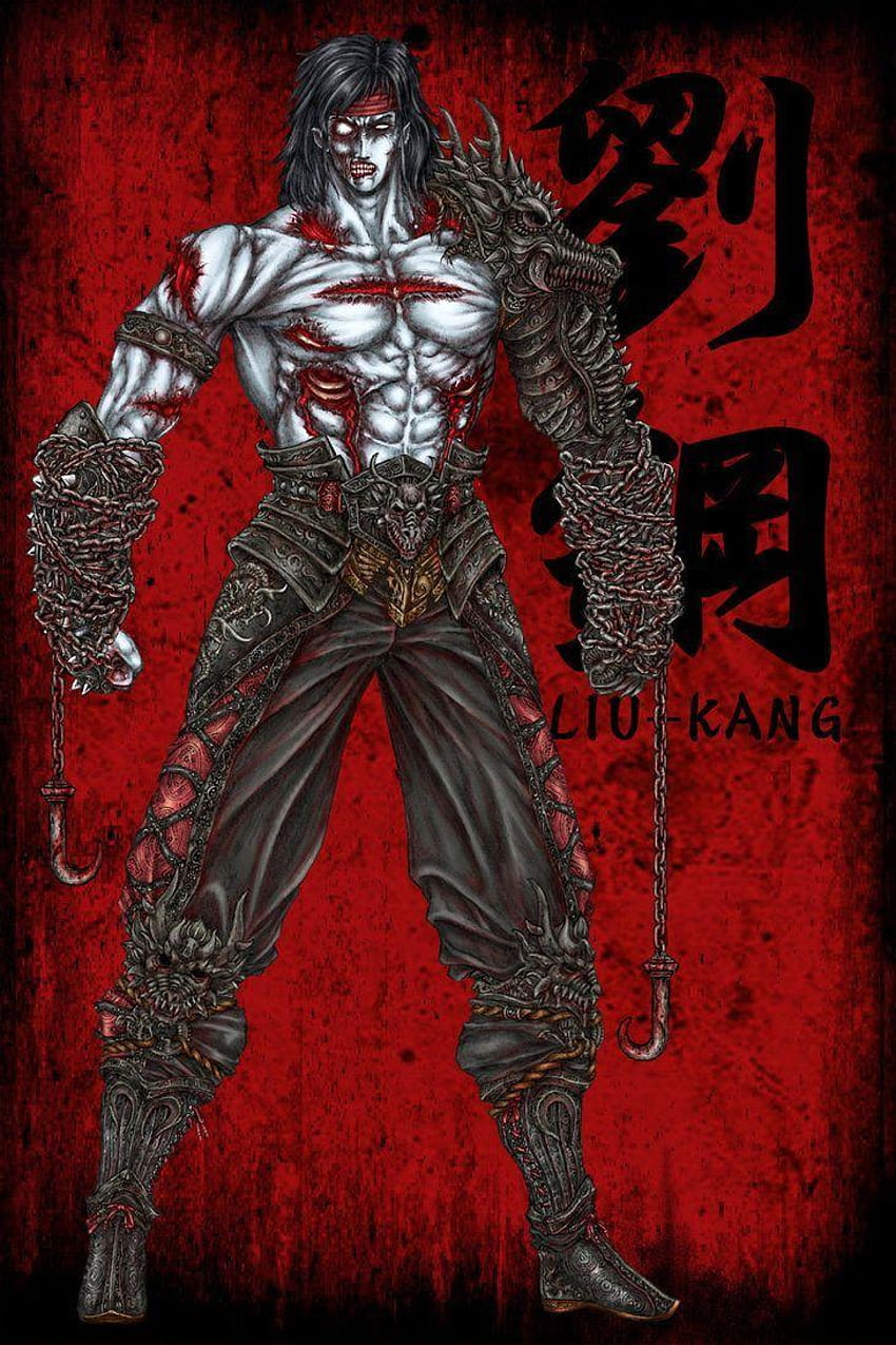 Zombie Liu Kang, mortal kombat 9 liu kang HD phone wallpaper