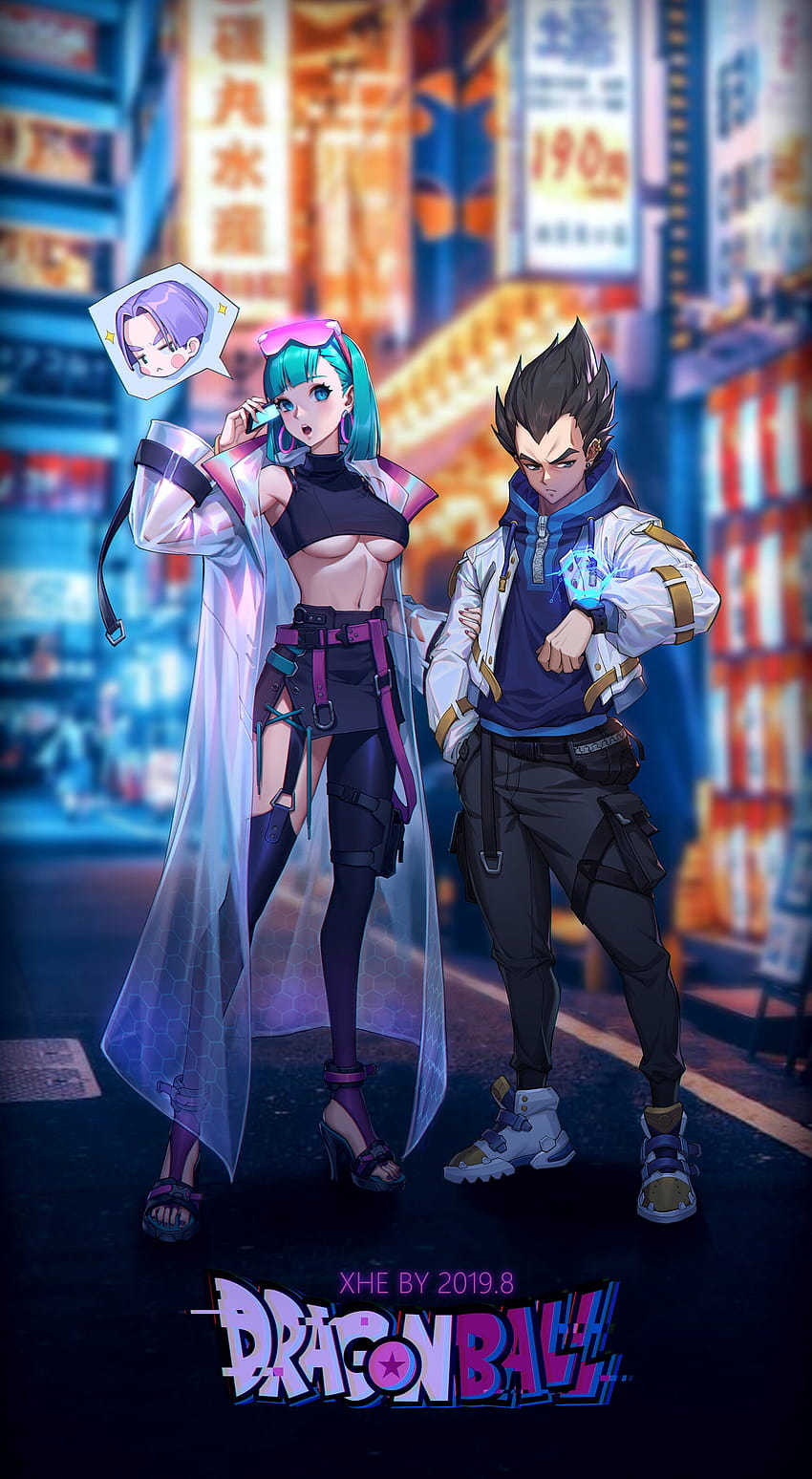 Vegeta e Bulma [Dragon Ball Z], Dragon Ball Bulma Sfondo del telefono HD