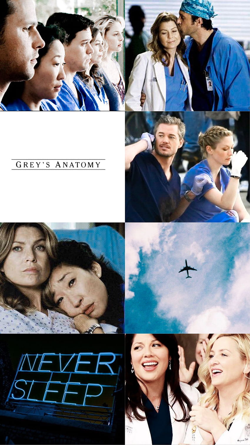 grey's anatomy, série, tv, cast, blue, azul, meredith grey, cristina yang, alex kare…, derek shepherd HD phone wallpaper